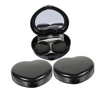 Didiseaon Custodia Per Lenti a Contatto Con Specchio 3 Set Piccolo Porta Lenti a Contatto Da Viaggio Organizer Portatile Anti-perdita Scatola Compatta Per La Conservazione