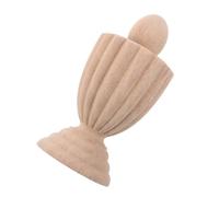 Didiseaon Decorative Unfinished Wood Finial for Staircases And Fence Posts French Style Post Topper Rustic Home And Wedding Accent