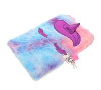 Didiseaon Diario Segreto per Bambine con Lucchetto e Peluche Unicorno Taccuino Morbido e Chiudibile con Chiave Blocco Creativo per Scrivere e Disegnare Scuola Viaggio Regalo per Bimba Anni