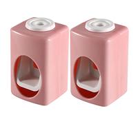 Didiseaon Distributore E Porta-dentifricio Spremi-dentifricio Automatico Montaggio A Parete Salva-dentifricio Scaffale Compatto Per La Casa