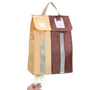 Didiseaon Distributore Sacchetti Spazzatura da Cucina in Nylon Resistente Organizer Salva Spazio con Doppia Apertura e Gancio per Appendere Portasacco Immondizia e Accessori Multiuso Sotto