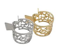 Didiseaon Elegante Copricapo Con Forcina Per 2 Piccole Mollette Per Da Donna Comode Fibbie Per Coda Di Cavallo Per L'uso Quotidiano