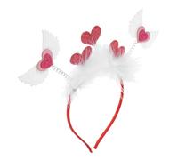 Didiseaon fascia d'amore fascia per ragazza fasce per la testa a forma di cuore Uomini bande delirio garbo hair band per San per feste di San tessuto