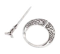 Didiseaon Fermaglio Capelli Vintage Nodo Celtico Per Donna Clip Elegante Per Acconciature e Chignon Accessori Capelli Stile Viking Per Occasioni Casual e Feste