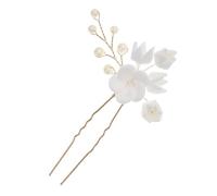 Didiseaon Fermaglio Sposa con Eleganti Accessori per Cerimonia Design Versatile Argilla per Acconciature Nuziali e Feste Matrimonio