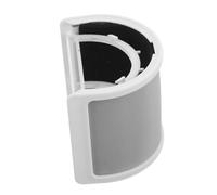 Didiseaon Filtro Anti-pop per Microfono Forma di U Schermo Anti-vento in Metallo Copertura Protettiva Antivento per Microfono Portatile Accessori per Registrazione Vocale e Streaming Video
