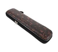 Didiseaon Flute Case Key For Sectional Bamboo Flutes Lightweight Protective Organizer With Strap Compact Travel Storage Bag For Musicians