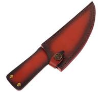 Didiseaon Fodera Coltelli in Pelle Marrone per Cucina, Antiscivolo | Chef e Cuochi Domestici, Adatta a Coltelli da Melone e Spelucchini, Presa Sicura