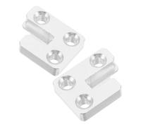 Didiseaon Ganci e Cerniere in Acciaio per Coperchio Pianoforte Verticale con Chiusura Ammortizzata Kit Coppia per Riparazione Accessori Strumenti Musicali Supporto Robusto per Pianoforti