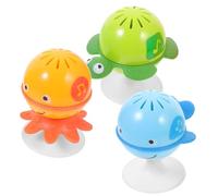 Didiseaon Giocattoli Musicali Con Sonaglio Per Ragazzo Ragazza, Set Da 3 Pezzi Con Ventose Potenti, Leggeri e Sicuri in Abs, Per Lo Sviluppo Della Coordinazione Occhio-mano Durante i Pasti