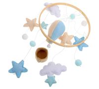 Didiseaon Giostrina Culla a Forma di Pallone in Feltro Leggero e per Bambina Decorazione Appesa per Cameretta Ragazzo Ragazza Accessorio Coordinazione Occhio-mano Ornamento Camera