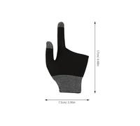 Didiseaon Guanti Touchscreen da Gioco Grafene 3 Paia Copripollici Traspiranti Antisudore per Gaming Mobile Manicotti Sottili per Dita da Gioco Multigiocatore