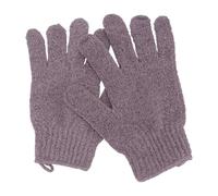 Didiseaon Guanto Esfoliante a Cinque Dita per Doccia e Sauna in Nylon | Uso su Pelle e Gel Doccia, Controllo Completo della Mano, Porpora, Adatto a Spa