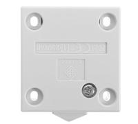 Didiseaon Interruttore di Controllo Porta per Armadio, Interruttore Luce Elettrica, Plastico, Bianco, Normalmente Chiuso, Auto-reset, per Armadio e Schedario, per Illuminazione e Altre