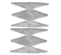 Didiseaon Involucro Fonoassorbente Autoadesivo per Tubi Scarico Gomito 110 Mm 2 Cm Spessore, Isolamento Acustico per Cucina e Bagno, Set 2 Pezzi Salvaspazio