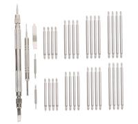 Didiseaon Kit Riparazione Cinturino Orologio in Acciaio Inossidabile con Strumento Professionale per Rimozione Barre Molla Attrezzi per Sostituzione e Regolazione Cinturini per Riparazioni