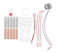 Didiseaon Kit Scientifico Educativo Batterie alla Frutta con Zincatura Rame Esperimenti Elettrici Pratici per Didattica Casa e Scuola Facile da Montare per Studenti