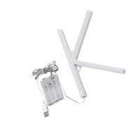 Didiseaon LED Neon Lamp Lettera Inglese K Decorativa Colori Luce Notturna Atmosfera per Festa e Camera Segnale Luminescente LED senza Batteria Lampada Neon Creativa per Interni