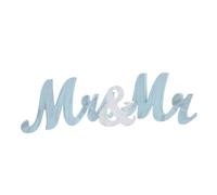 Didiseaon Lettere in Mr Mrs per Decorazioni da Matrimonio Design Vintage Facile da Posizionare per Cerimonie e Ricevimenti