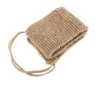 Didiseaon Macchia rondella posteriore per uomini doccia spugna lunga per la schiena in luffa per la doccia spazzola per la scrubber per la pelle scrub iuta Khaki