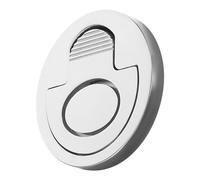 Didiseaon Maniglia a Filo per Barca in Acciaio Resistente per Boccaporto e Gavone, Anello di Sollevamento Lucido Struttura Anticorrosione, per Mobili Marini e Porte Incassate Nautiche