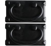 Didiseaon Maniglie Vintage in Metallo per Mobili e Cassetti, Set 2 Pezzi Anello di Tiraggio Retrò, Manopole per Cassettiera Adatte per Cucina, Bagno e Soggiorno