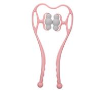 Didiseaon Massaggiatore Cervicale Shiatsu Rulli Manuale Strumento per Punti Trigger Massaggiatore per Vertebre Cervicali