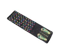 Didiseaon Massaggiatore Per Piedi Tappetino Per Agopressione 120x35cm in Similpelle e Polipropilene Cuscinetto Per Massaggio Ai Piedi Riutilizzabile Per Relax a Casa e Salone