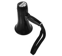 Didiseaon Megafono Portatile 25W Registrazione 240S Megafono per Tifo e Giochi di Calcio Altoparlante Leggero Nero per Eventi Sportivi e Feste Utilizzo Prolungato 4 Batterie AA Non