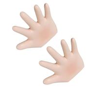 Didiseaon Mensola da Parete Boho a Forma di Mano in Resina Statua Artistica a Mani Tese Gancio Decorativo Mensola Angolare Sospesa per Bagno e Soggiorno Decorazione Murale Scultorea