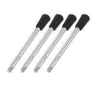 Didiseaon Milling Handle Replacement M10, Revolving Handles in Metallo, Set da 4 Pezzi per Trapano a Colonna e Lavorazioni Industriali