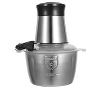 Didiseaon Mini Tritacarne Elettrico in Acciaio Resistente 2L Doppia Velocità Tritaverdure Multifunzione per Carne Aglio e Verdure Elettrodomestico da Cucina Sicuro per Preparazioni