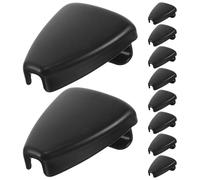 Didiseaon Morsetto per Batteria 10 Pezzi Gancio Triangolare Antiscivolo Artiglio in Gomma per Cerchio Tamburo Accessori per Grancassa e Rullante Hardware Leggero per Percussioni da