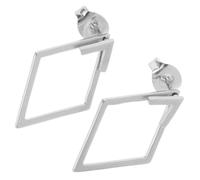 Didiseaon Orecchini Quadrati Goccia Per Donna Design Minimalista in Lega Accessori Eleganti Per Feste e Regali Di Laurea Orecchini Geometrici Sottili e Distintivi