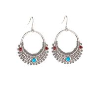 Didiseaon Orecchini Retro Intagliati con Design Hollow Out Pendenti in con Accessori Fashion Chic per e