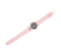 Didiseaon Orologio Da Donna Elegante Con Cinturino Pelle e Quadrante Romani Adatto Tutti Giorni e Ogni Occasione