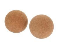 Didiseaon Palle Da Massaggio in Sughero 2 Pezzi Palline Yoga Piccole Per Rilascio Muscolare e Massaggio Profondo Per Benessere e Relax Post Allenamento