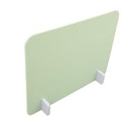 Didiseaon Pannello Privacy Scrivania Verde con Base Rimovibile Divisorio Protettivo Anti-contagio per Studenti e Ufficio Barriera Autoportante per Aula e Postazioni di Lavoro