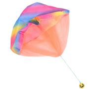Didiseaon Paracadute Giocattolo da Lancio Manuale per Materiale Tessile e Resistente Gioco Outdoor per Feste e Divertimento Compagnia
