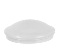 Didiseaon Paralume Rotondo per Lampada da Soffitto in Pvc Bianco Installazione a Filo, Copertura Elegante e Contemporanea per Camere da Letto e Soggiorni, Diametro 19 Cm