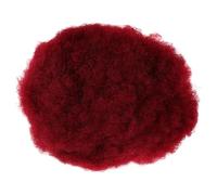 Didiseaon Parrucca Afro Rossa Riccia per Donna Fibra Resistente al Calore, Stile Piccolo Riccio e Morbido, Adatta per Halloween e Performance Vestibilità Confortevole