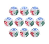 Didiseaon Party board game props 10 dadi ABS 18 mm con design visivamente attraente per giochi e feste