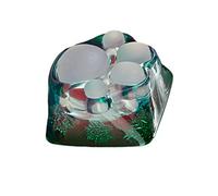 Didiseaon Paw Keycap Resina Trasparente Forma Di Zampa Di Gatto Decorazione Per Tastiera Ergonomica Compatibile Con Tastiere Cherry Design Adorabile e Resistente All Usura Per Appassionati