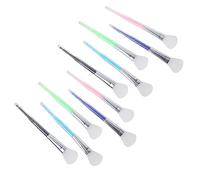 Didiseaon Pennelli Per Maschere in Silicone 10 Pezzi Pennello Per Il Trucco A Forma Di Ventaglio Delicato Sulla Pelle Facile Da Pulire Elegante Compatto Per I Viaggi