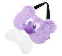 Didiseaon per Dormire per Fantasia Cartone Animato Occhi Carina Viola Leggera e Confortevole per Viaggi Scuola e Relax