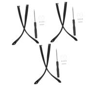 Didiseaon Per Peele 3 Paia Accessori Per Occhiali Occhiali Braccio Occhiali Sole Fine Materiali Tr Un Raccordo Montatura Per Occhiali Ricambio Braccia Occhiali