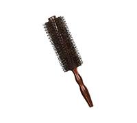 Didiseaon Pettine Arricciacapelli in Legno Pettine per Styling dei Capelli Spazzola Rotante Manico Ergonomico Accessori per Cura dei Capelli