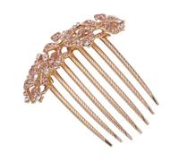 Didiseaon Pettine per Capelli Inserti in Cristallo Forcina Elegante per Donne da Indossare in Ogni Occasione Speciale