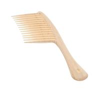 Didiseaon pettine portatili lingua dente districare dentato setola mini spazzola per groviglio massaggiatore cuoio capelluto scelta dei pettini da parrucchiere plastica Beige
