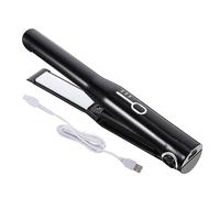 Didiseaon Piastra per Chioma senza Fili e Arricciacapelli Portatile Mini Temperatura Regolabile a 3 Livelli, Strumento lo Styling Professionale da Viaggio per Donna, Anti-crespo